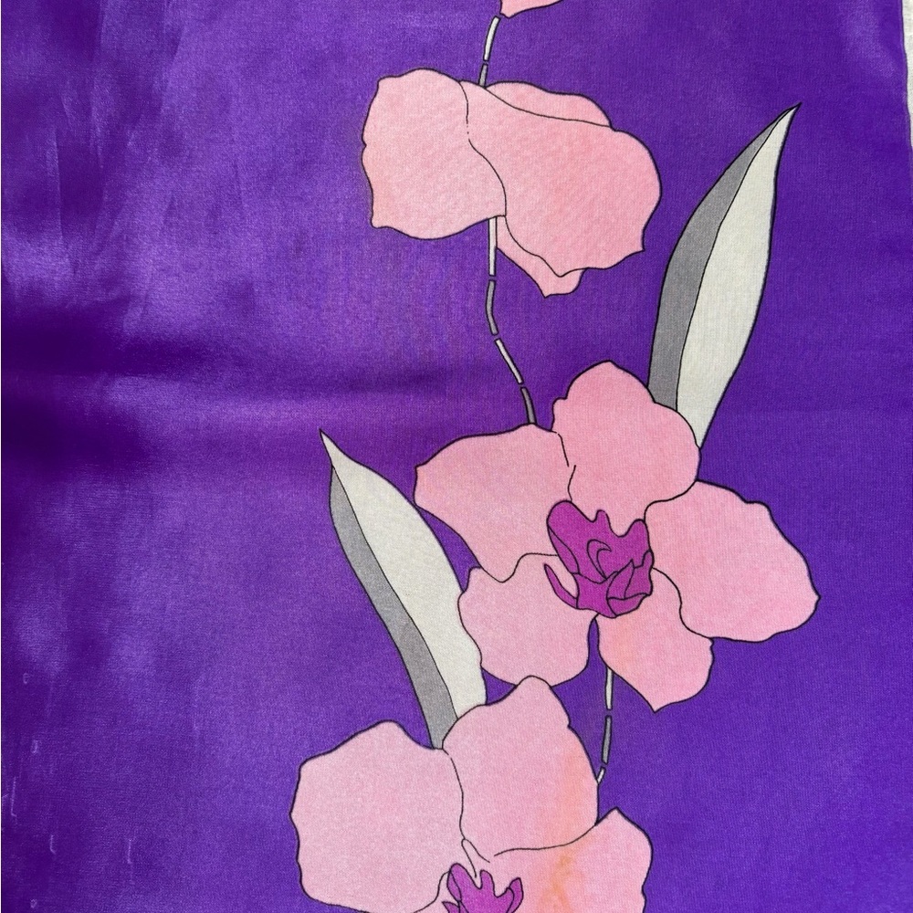 SILK SCARF - Picture 2 of 3